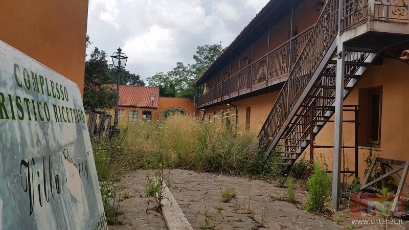 Le condizioni attuali della struttura di Badde Salighes