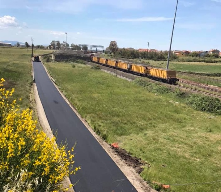 la strada che collega Borore a Birori e Bortigali